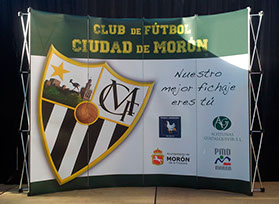 Gráficas Olimpia, soportes, expositores, roll-up